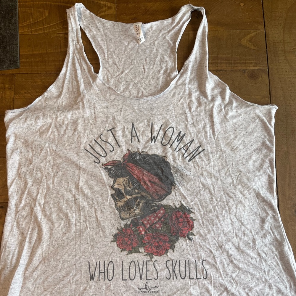 Hippie Runner Skull Tank 2XL
